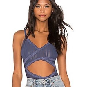 Bisou Stripe Teddy Bodysuit